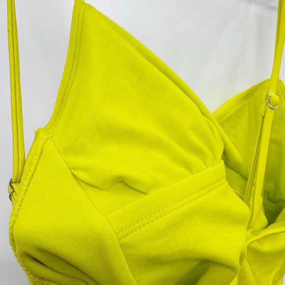 NEW Shade & Shore One Piece Swimsuit - Lime Green - Size Medium - Picture 8 of 10